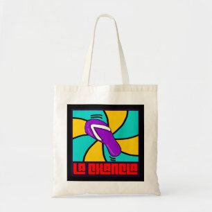 Beware Of La Chancla Funny Tote Bag