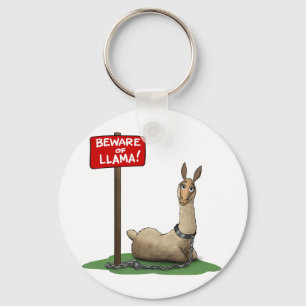 Beware of LLama! Key Ring