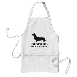Beware Of My Wiener Standard Apron