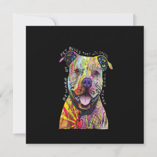 beware of Pitbull dogs they will steal your heart.