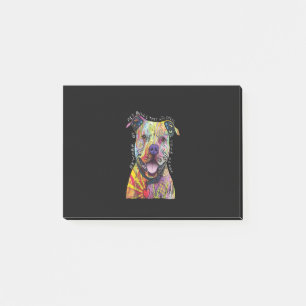 beware of Pitbull dogs they will steal your heart. Post-it Notes