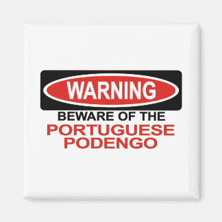 Beware Of Portuguese Podengo Magnet