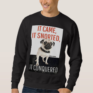 Beware of Pug! Classic T-Shirt 820 Sweatshirt
