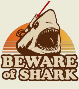 laser shark t shirts shirt designs zazzle co nz