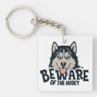 Beware of the Husky - Vintage Horror Movie Poster