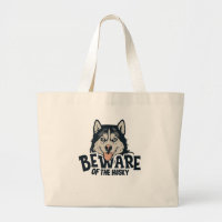 Beware of the Husky - Vintage Horror Movie Poster