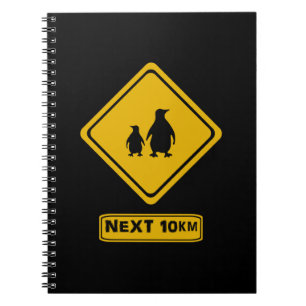 beware penguins notebook