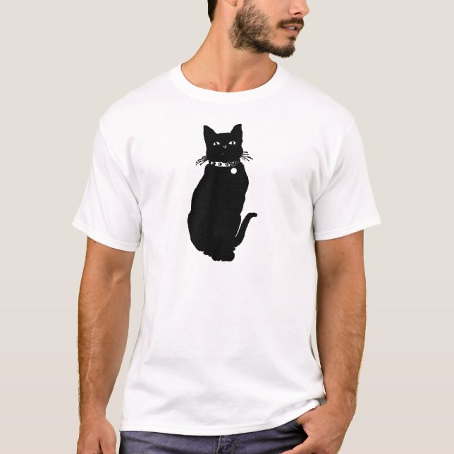 Beware the Black Cat T-Shirt (Front)