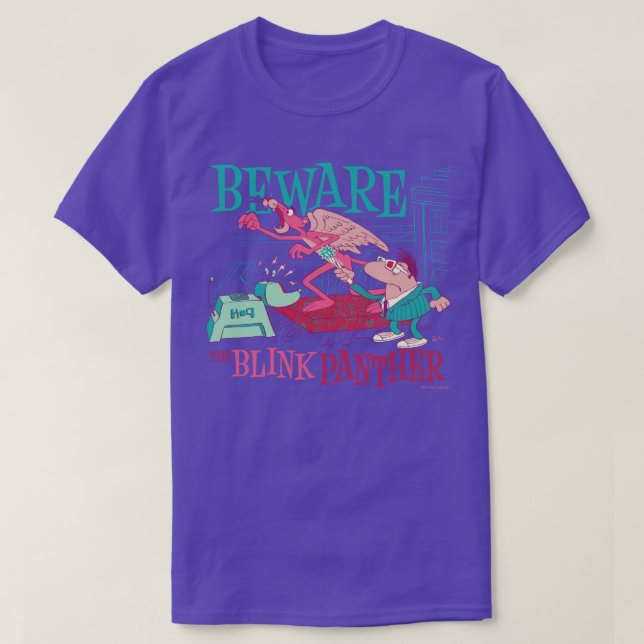 Beware the Blink Panther T-Shirt (Design Front)