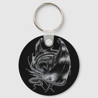 Beware the Dragon Keychain