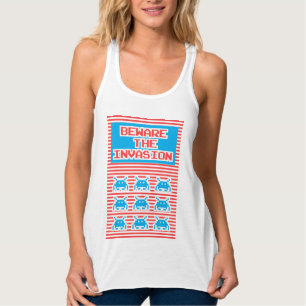 Beware The Invasion, arcade, Singlet