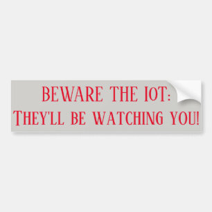 Beware the IoT bumper sticker