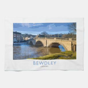 Bewdley Railway Poster Tea Towel