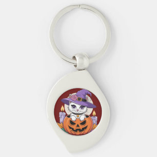 Bewitched Purr Key Ring