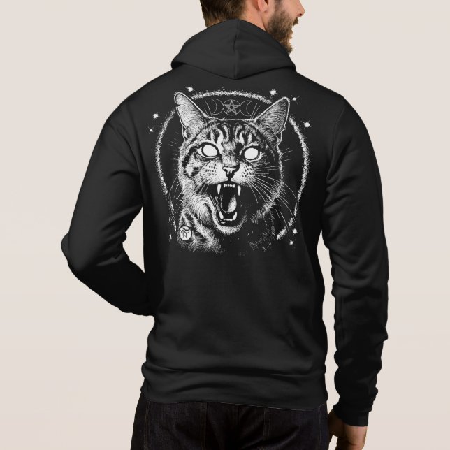 Bewitched Tabby Hoodie (Back)