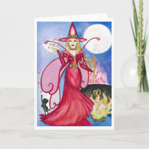 Bewitching Fairy Greeting Card (blank inside)