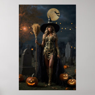 Bewitching Halloween Poster