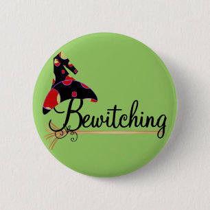 Bewitching Halloween Tshirts and Gifts 6 Cm Round Badge