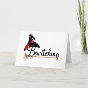 Bewitching Halloween Tshirts and Gifts Card