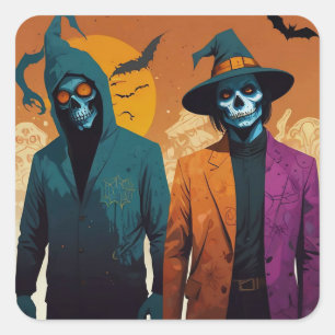 Bewitching Tales of the Occult Square Sticker