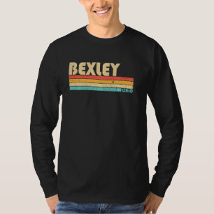Bexley Oh Ohio Funny City Home Roots Retro 70s 80s T-Shirt