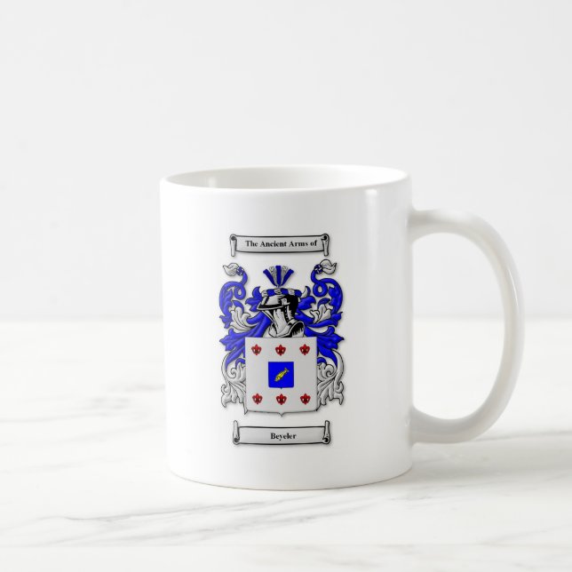 Beyeler Coat of Arms Coffee Mug (Right)