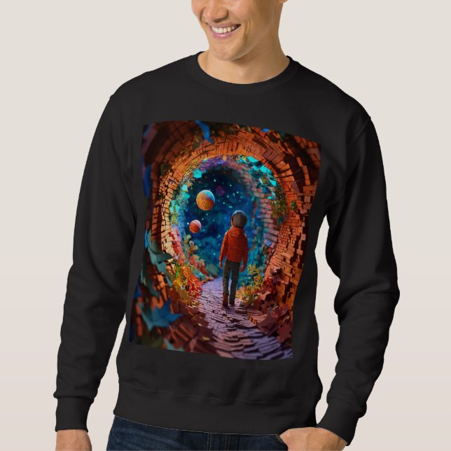 "Beyond 3D: A New Perspective" Sweatshirt (Front)