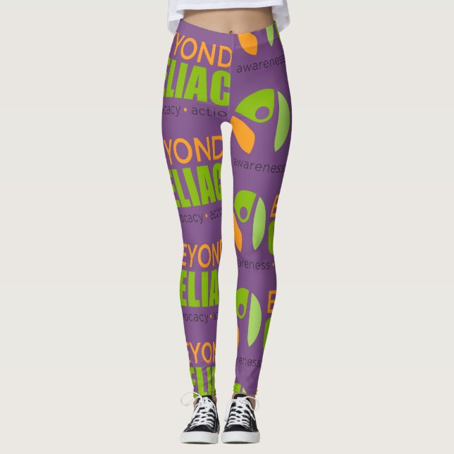 Beyond Celiac Leggings (Front)