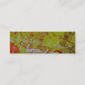 "Beyond Doubt" Mini Business Card