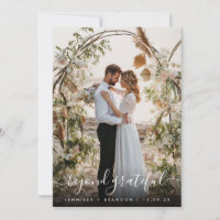 Beyond grateful overlay photo thank you