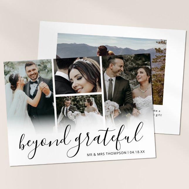 Beyond Grateful Wedding Thank You (Creator Uploaded)