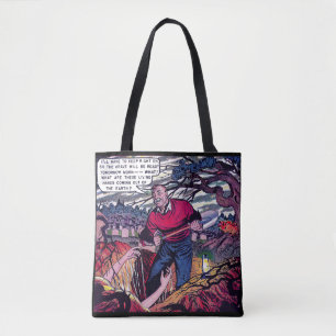 Beyond Hands From The Grave Horror Vintage Comics Tote Bag