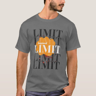 Beyond Limit-Motivational Fitness Quote T shirt 👕