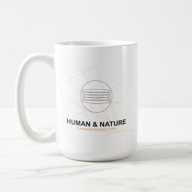 Beyond Limits – Human, Urban & Nature Connected Coffee Mug (Left)