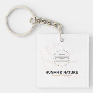 Beyond Limits – Human, Urban & Nature Connected Key Ring