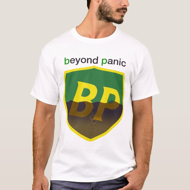 Beyond Panic BP Shirt - Retro Shield (Front)
