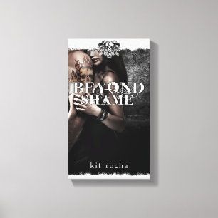 Beyond Shame Cover on Canvas Print