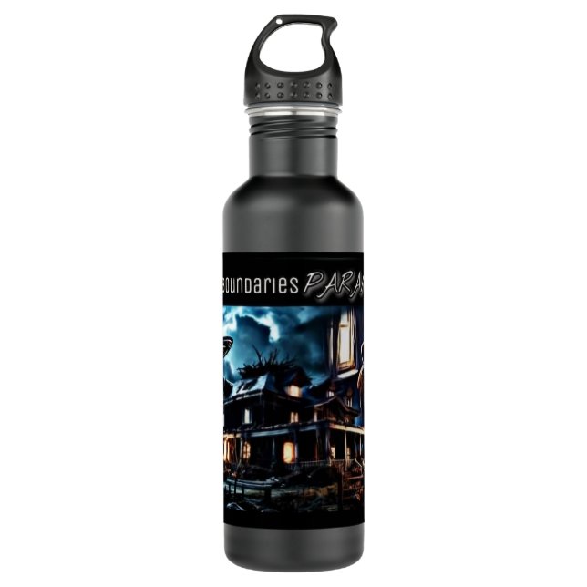 Beyond the Boundaries Paranormal Water Bottle (Front)