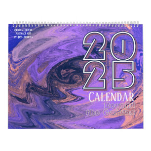 Beyond the Canvas Original Abstract Art Calendar