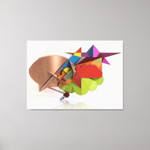 Beyond the Clouds Canvas Print