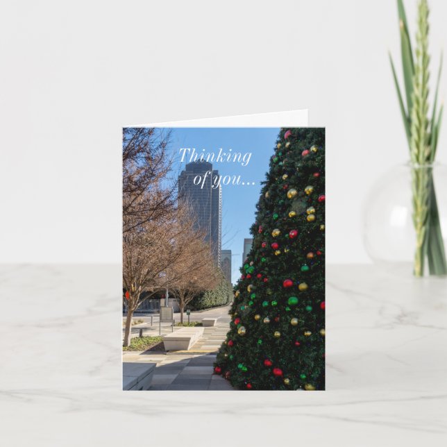 Beyond The Dallas Christmas Tree Card (Front)