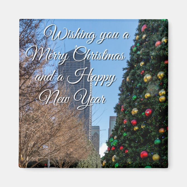 Beyond The Dallas Christmas Tree Magnet (Front)