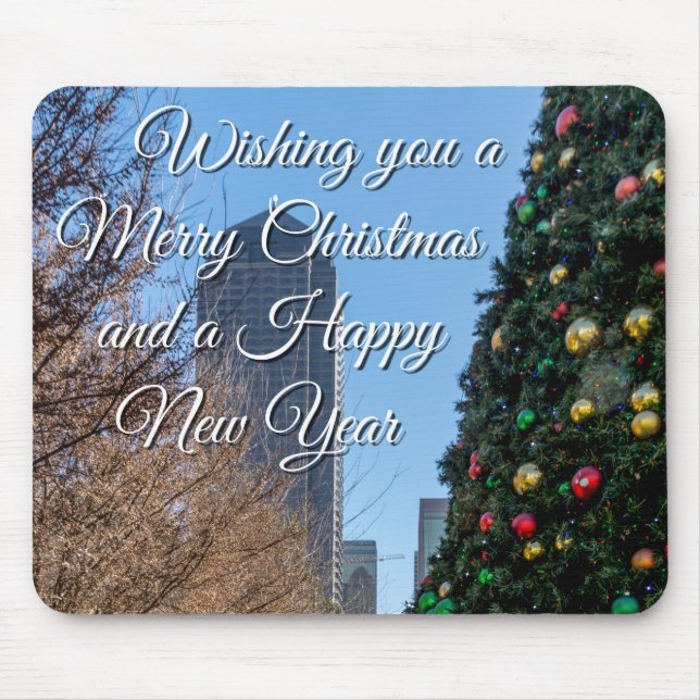 Beyond The Dallas Christmas Tree Mouse Pad (Front)