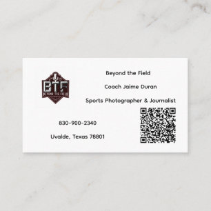 Beyond the field business card