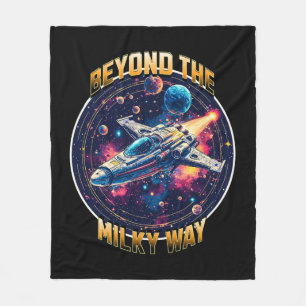 Beyond the Milky Way Fleece Blanket