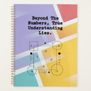 Beyond The Numbers   True Math Understanding Planner