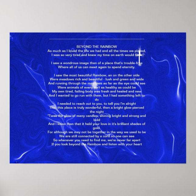 BEYOND THE RAINBOW POSTER (Front)