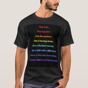 Beyond the Rainbow: What We Can Do for Diversity T-Shirt