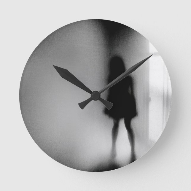 Beyond the Shadow Round Clock (Front)