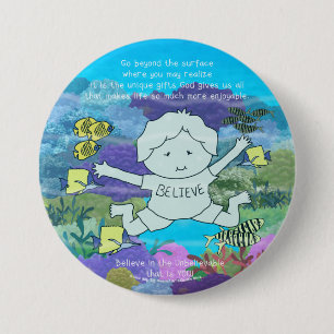 Beyond the Surface 7.5 Cm Round Badge